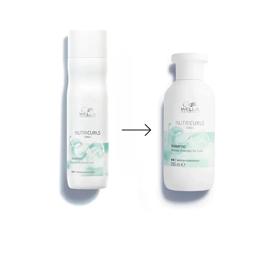 Wella Professional NutriCurls Curls Shampoo 250ml képe 1